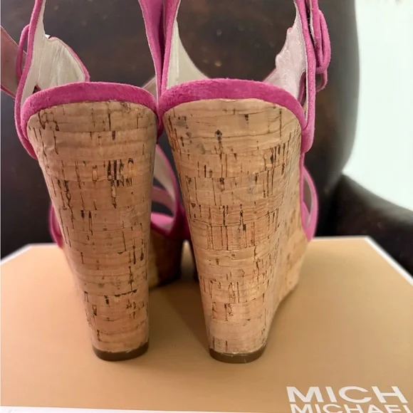 Michael Kors Giovanna Wedge Sandals - Picture 6 of 14